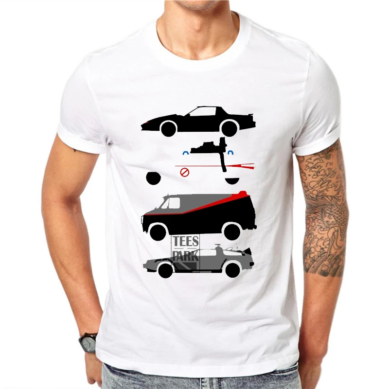 

Printing Back To The Future Cars Cute T Shirts Adult Crew Neck Short Sleeve Tee Shirts Low Price Youth Extreme Funny T-shirt