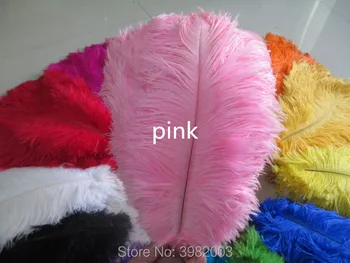 

Wholesale 100 pcs Wedding Birthday Party pink Ostrich Feather 12-14 inch / 30-35 cm Free Shipping