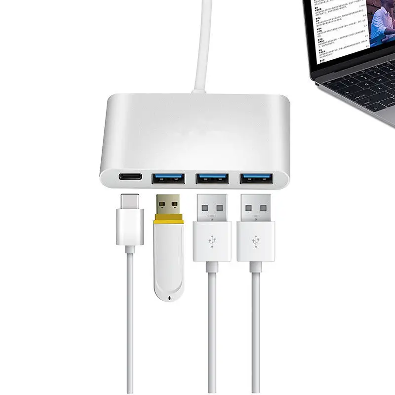 TTKK 4в1 USB 3 1 type C до 0 зарядный порт концентратор адаптер конвертер данных| |