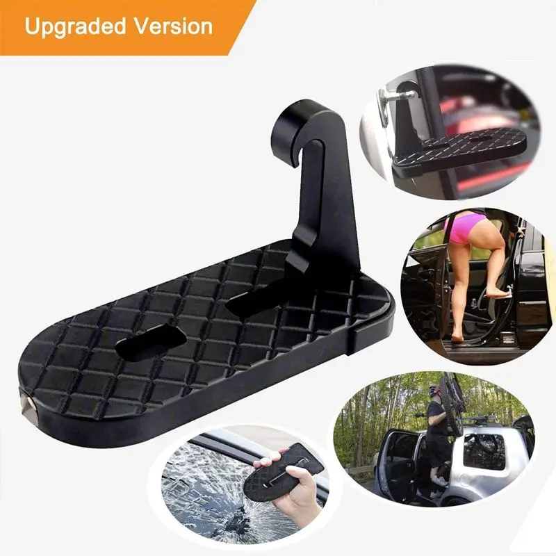 

New Arrival Vehicle Rooftop Door Step Roof Rack Assistance Easy Acess The DoorStep Audew Vehicle with Safety Hammer for Car SUV