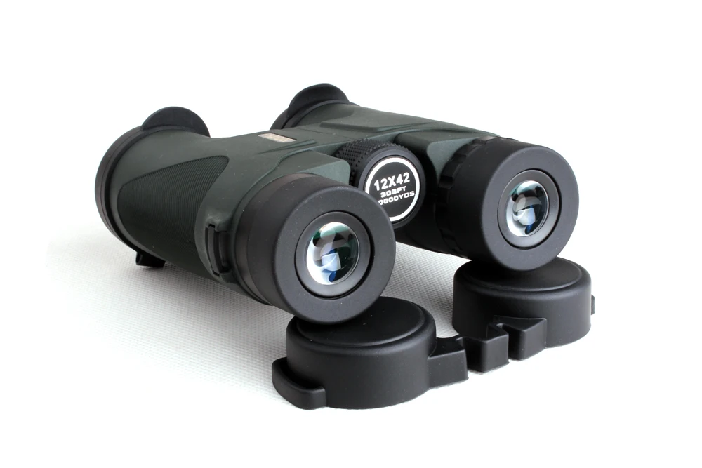 KANDAR 12X42 HD телескоп широкоугольный для путешествий охотничья оптика дневное и