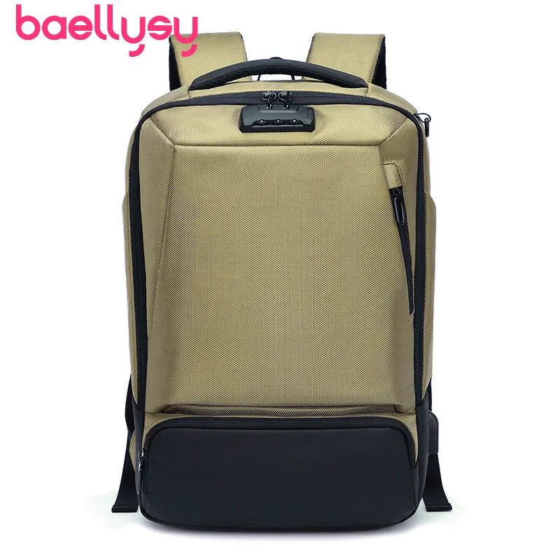 

New USB Charging Anti Theft Backpack Waterproof School Bag For Men Travel Backpack 15 Inch Laptop Backpack Knapsack Backpack
