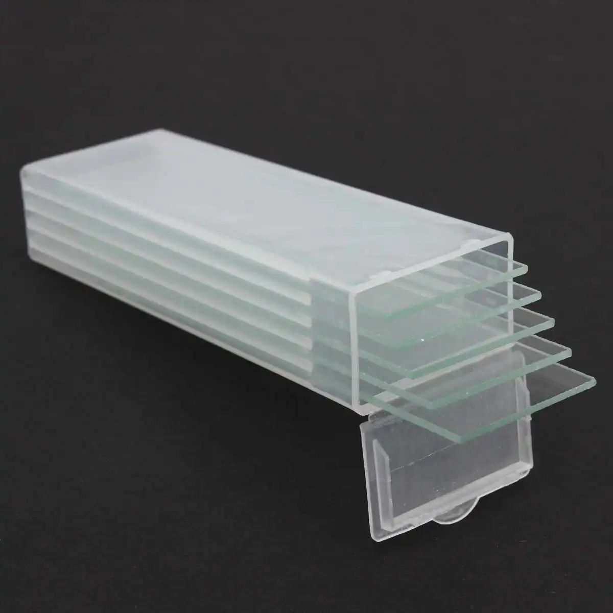 5 шт 1 мм Толщина полости стекло Coverslips одиночные вогнутые стеклянные слайды для микроскопа многоразовые лабораторные пустые образцы крышки стекла