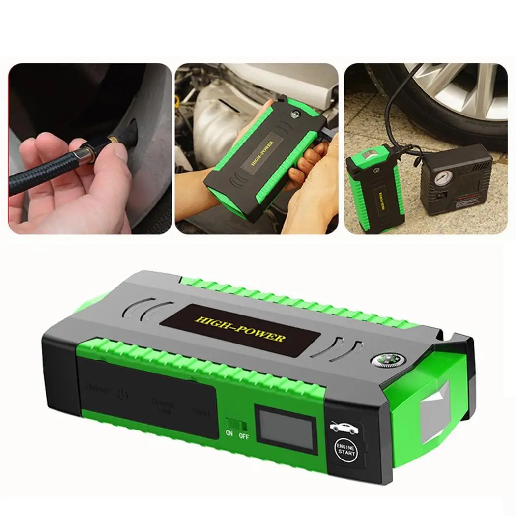 Multifunction Car Jump Starter Power Bank 89800mAh 12V 4USB 600A Portable Auto High Capacity Car Battery Starting Device Booster Multifunction Car Jump Starter Power Bank 89800mAh 12V 4USB 600A Portable Auto High Capacity Car Battery Starting Device Booster
