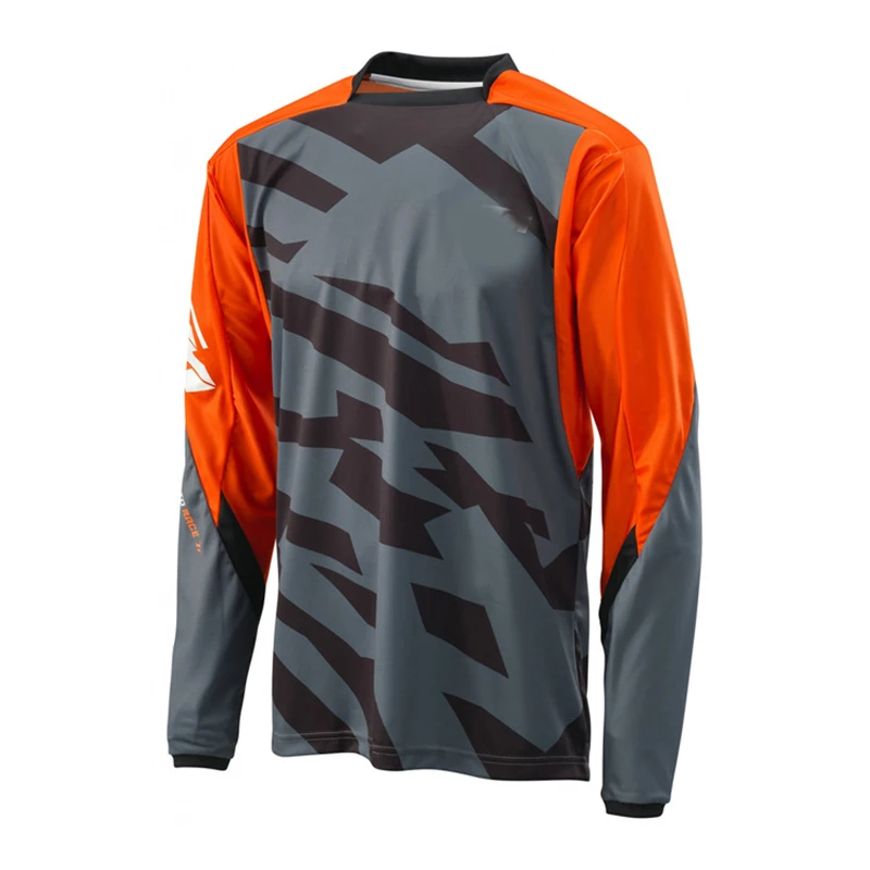 

DH Downhill Jersey Bicycle Jersey Quick Dry Motorcycle Bike Off Road Jersey Riding Cycling Shirt MTB Racing Clothes with Logo