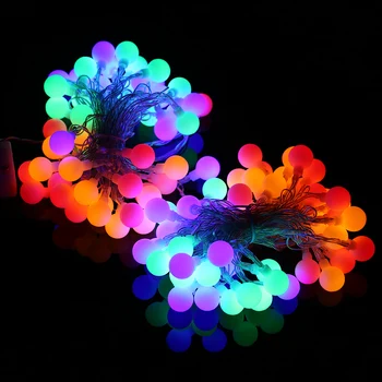 

13M 3.6W Ball Lights 100LED Globe String Light with Remote Control Adjustable Dimmable IP44 Christmas Festival Party Wedding