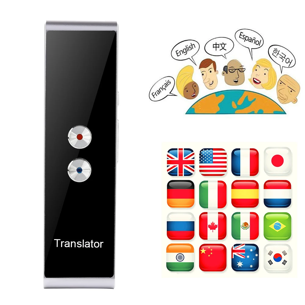 

Language Simultaneous Interpretation 33 Languages for Travel Learning Shoping Intelligent Voice Translator New Arrival