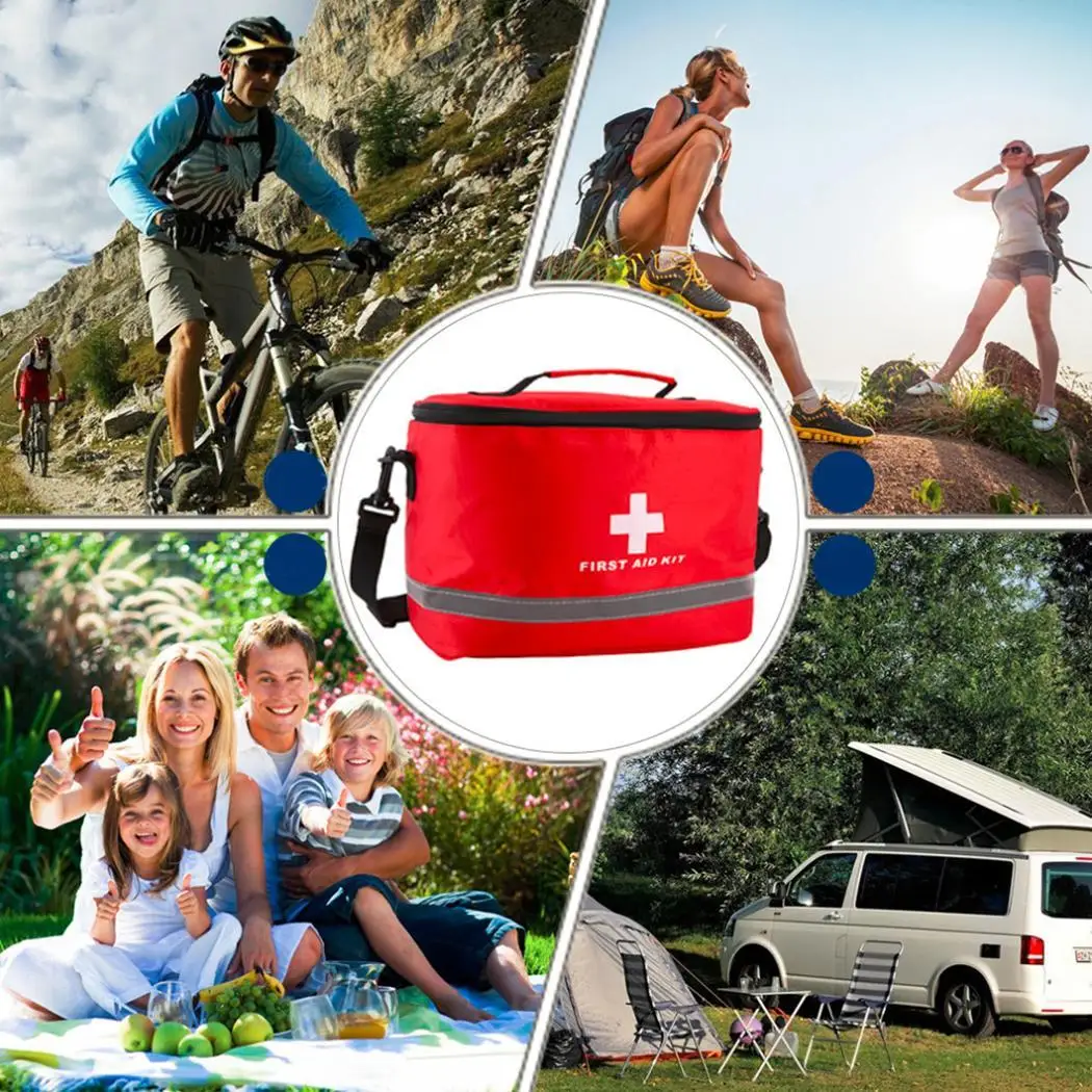 Nylon sorprendente Cruz símbolo de alta densidad Ripstop acampar deportes médica de emergencia Kit de primeros auxilios al aire libre Nylon sorprendente Cruz símbolo de alta densidad Ripstop acampar deportes médica de emergencia Kit de primeros auxilios al aire libre