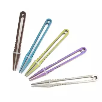 

titanium tweezer tc4 clamping multi multipurpose travel up hike gadget camp ti EDC gear clamp pick outdoor pocket clip mini tool