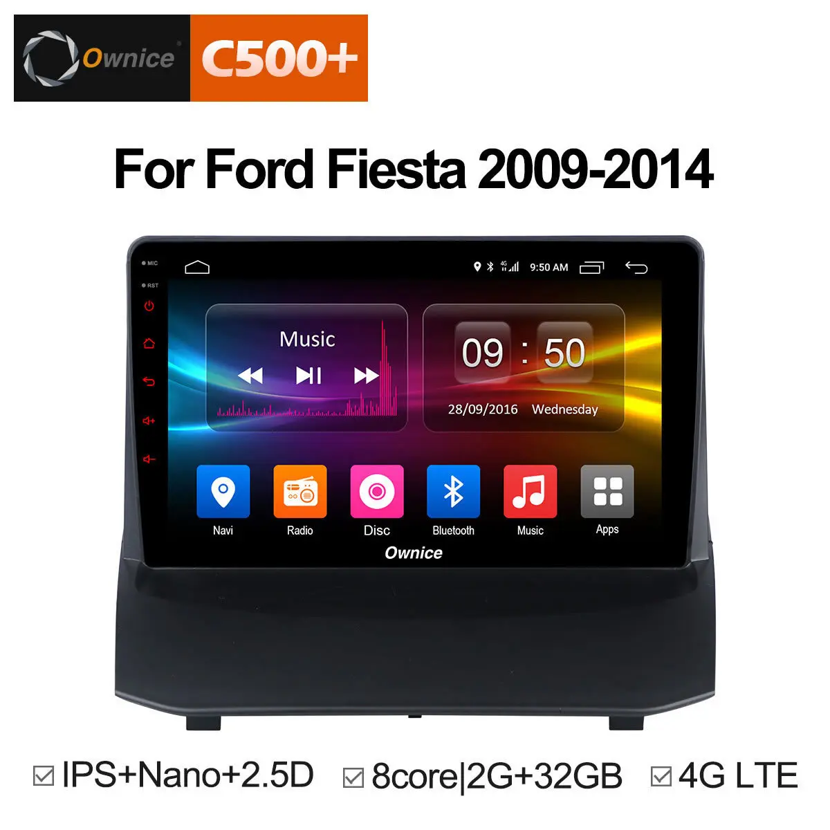 Hot Price Ownice Android 8 1 Radio Stereo For Ford Fiesta 09 15 Multimedia Car Dvd Gps Player Audio Dab Pc February 21