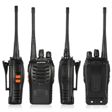 BaoFeng 2 шт 16CH FM UHF 400-470MHz Talkie Walkie transiver 2-way радио портативный ручной переговорный фонарик