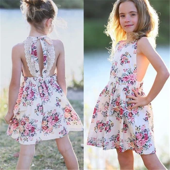 

2019 Spring New Flower Girl Princess Dress Kid Baby Lace Party Wedding Pageant Tulle Tutu Dress