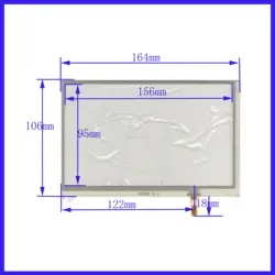 Оптовая продажа 164*106 мм подходит 10 шт./лот 4 линии резистивный экран это совместимо blass подходит 164*106