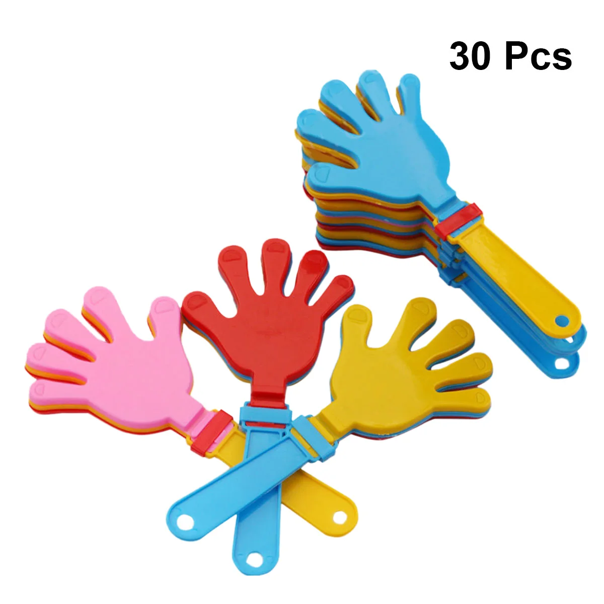 

20pcs Plastic Creative Funny Plam Prop Funny Hands Clap Applause Maker Cheer Prop for Club Party Consert