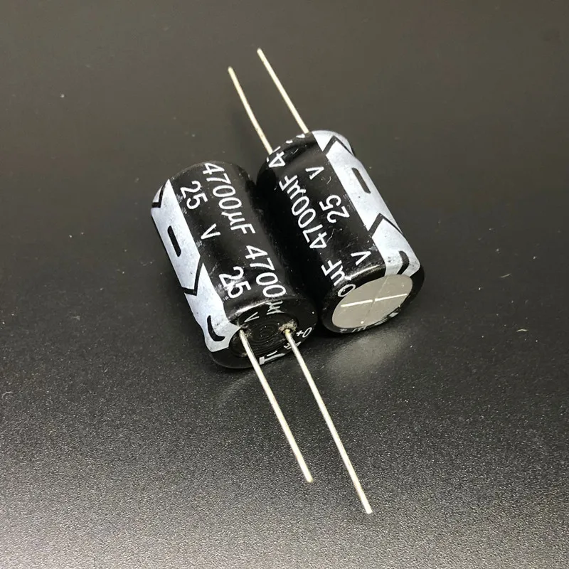 5 шт./лот 4700 мкФ алюминиевая крышка 25В 16x25mm 25V4700uF хорошего качества Алюминий