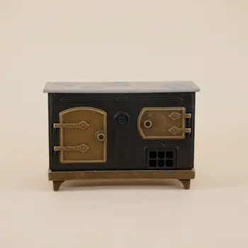 

Mini Kitchen Iron Cooker Toy for 1:12 Doll House