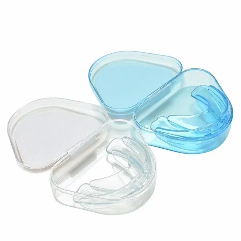 

1Pcs Silicone Orthodontic Retainer Box Teeth Straightener Training Boxing Braces Tooth Tray Adult Alignment Teeth Retainer