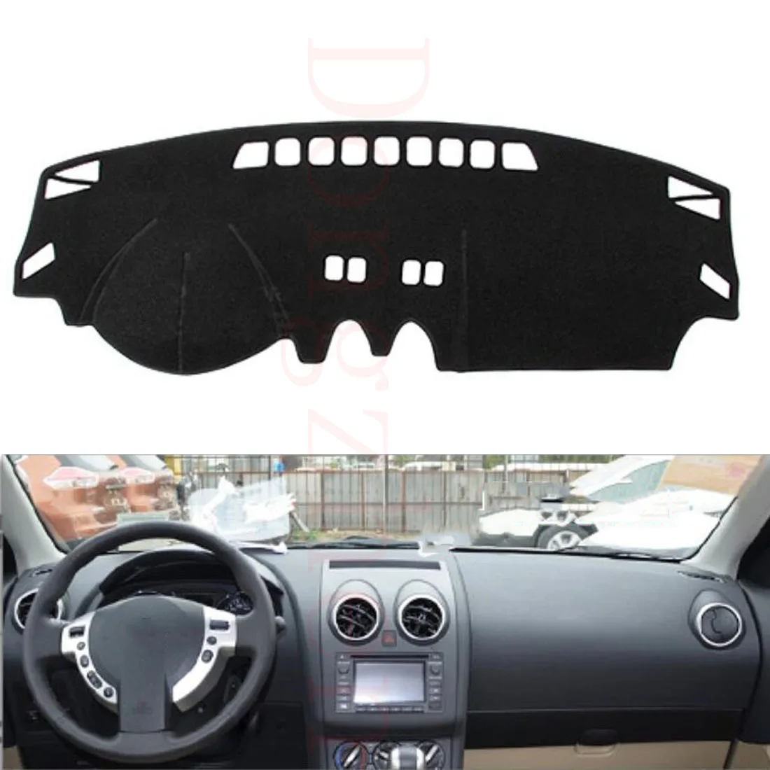 

Dongzhen Fit For Nissan Qashqai 2008 to 2015 Car Dashboard Cover Avoid Light Pad Instrument Platform Dash Board Cover