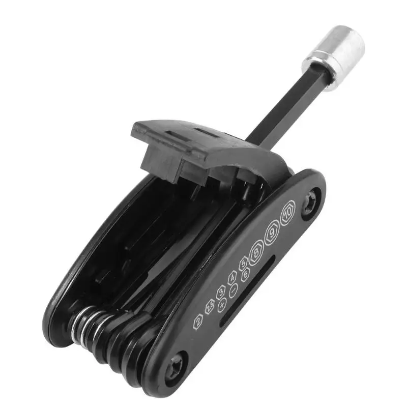 

16 in 1 Multi-function Bicycle Repair Tools Kit Hex Spoke Cycling Bike Screwdriver Socket Wrench Tool for Mountain Road Bike