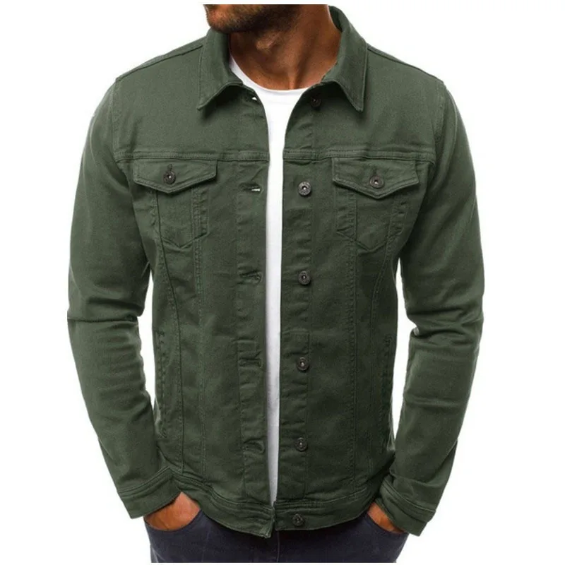 

New Pattern mens jackets and men coats Self-cultivation More Button Work Clothes Pocket Man casual chaqueta hombre Hot Sale