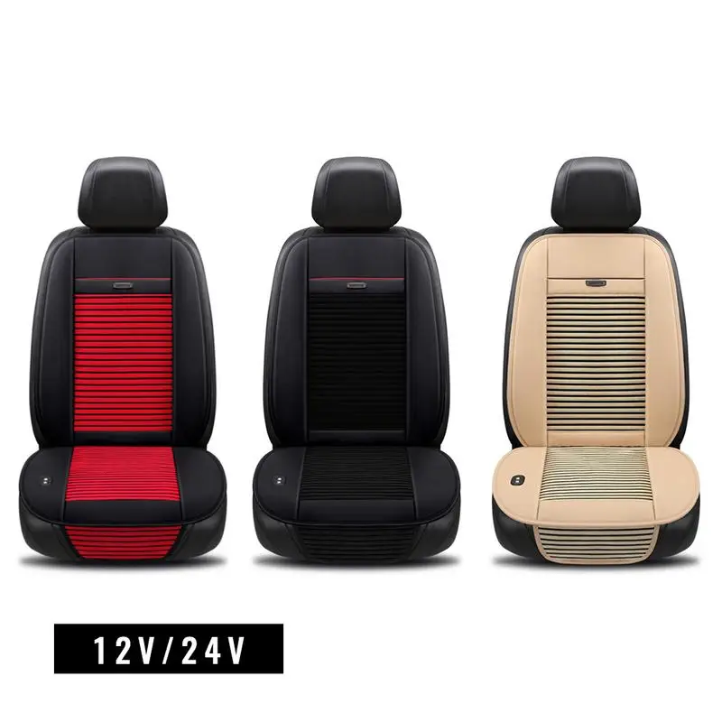 

Car Seat Ventilation Mat Summer 3 Fans Single Cold Multi - Function Cooling Car Cushions Comfortable Breathable Cool Cushion