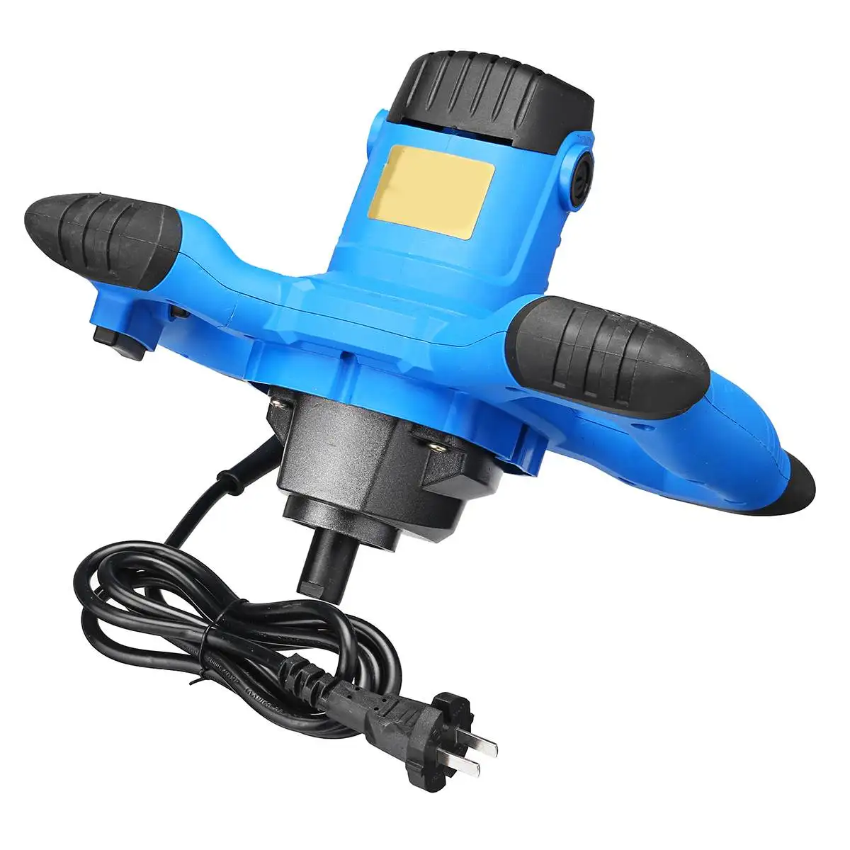 

2000W 800RPM 220V 6 Speed Paddle Industrial Electric Mixer Stirrer Blue Handheld Machine For Paint Concrete Cement Mortar Glue