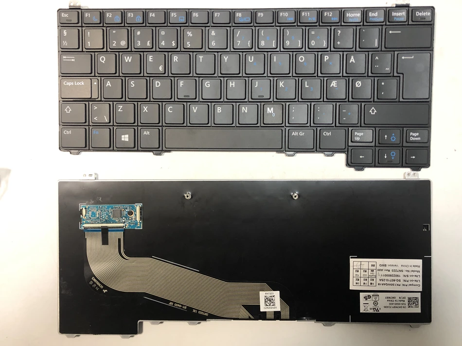 Клавиатура для ноутбука Dell Latitude E5440 DPN 0M7MRY DK|Клавиатуры замены| |