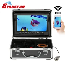 SYANSPAN 9 ''Wi Fi рыболокаторы видео камера Запись Edition HD 1000TVL подводный Ice Рыбалка рыбопоисковая камера ИК/Белый лампы для мотоциклов