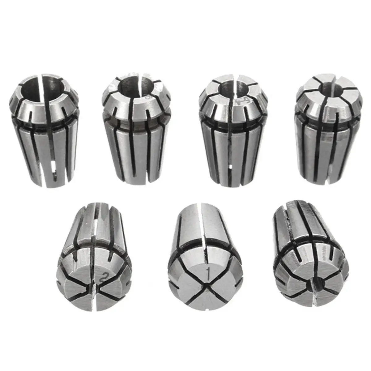 BMBY 7Pcs ER11 1 7 мм пружина Цанги с ER11A 5 держатель вала двигателя удлинитель|Держатель