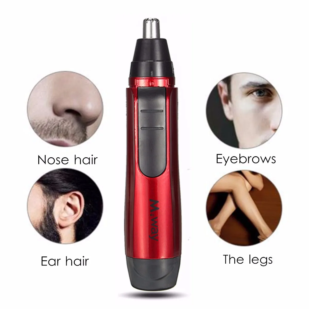 New Electric Nose Ear Face Hair Removal Trimmer Shaver Clipper Remover Tool Gift Nasal Wash Health