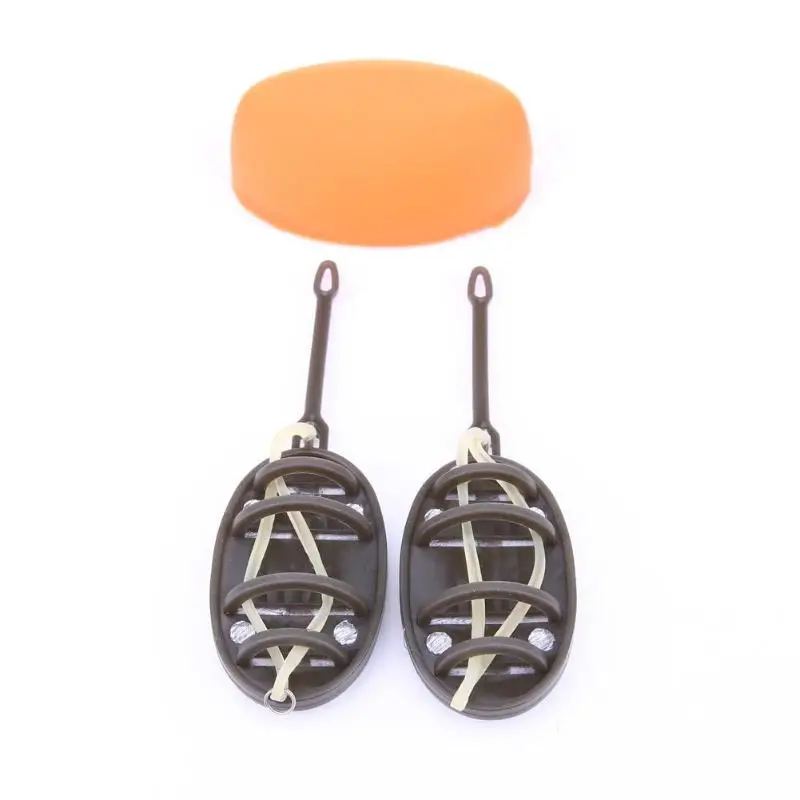 

Fishing Feeder Sinker Fishing Bait Basket Feeder Mould Set Carp Lead Sinker Fishing Tackle