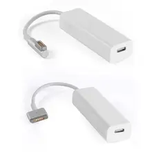 USB C к Magsafe 45 Вт 60 Вт конвертер адаптер для MacBook Pro компьютера быстрый безопасный подключение Т-образной головки L головы серии зарядки
