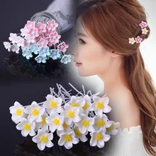 20 шт. заколка для волос портативный красивый цветок лилии заколка для волос головной убор зажим Украшение для невесты девушки дамы