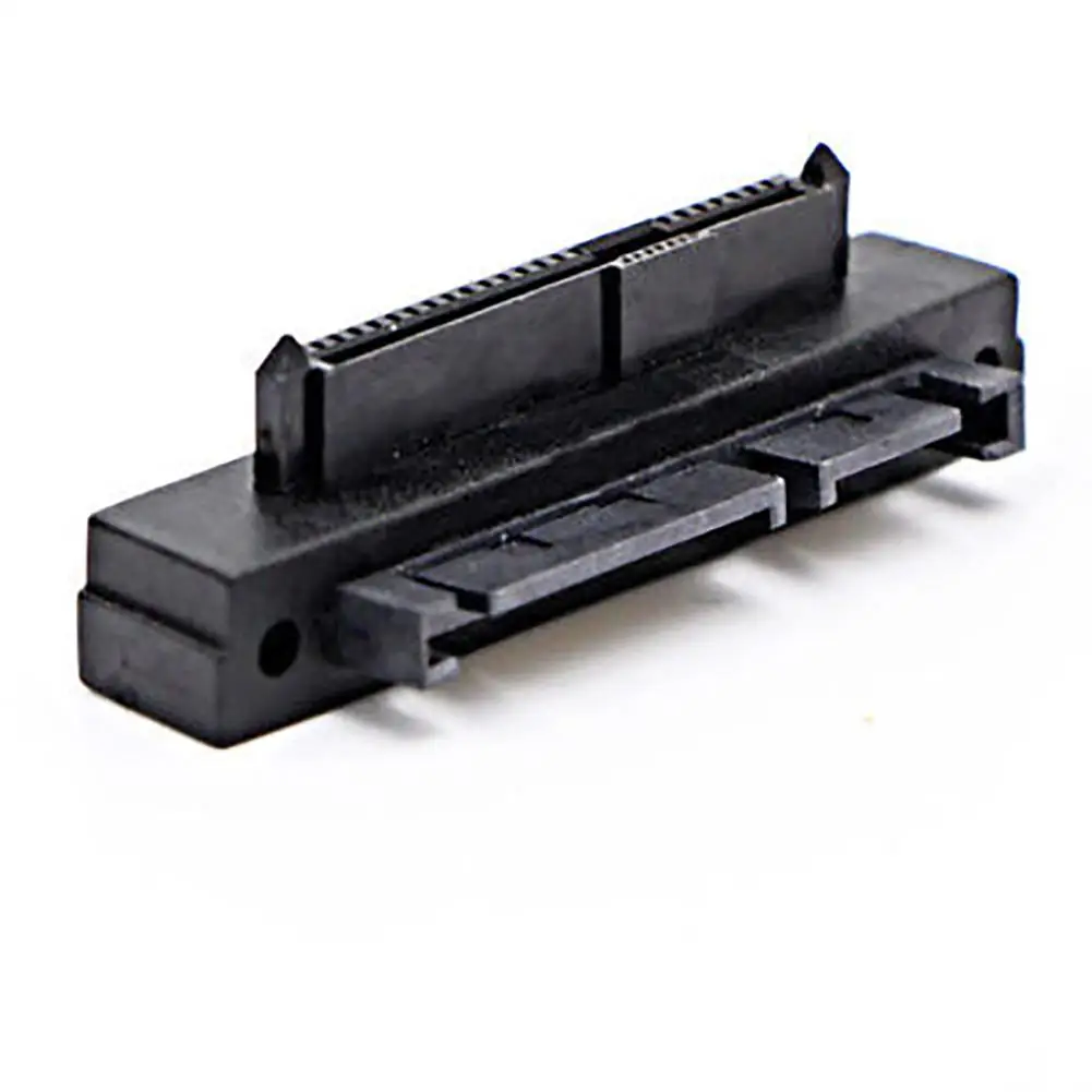 

New Arrival SFF-8482 SAS 22 Pin to 7+15 Pin SATA Male HDD Hard Drive Adapter 90 Degree Angle