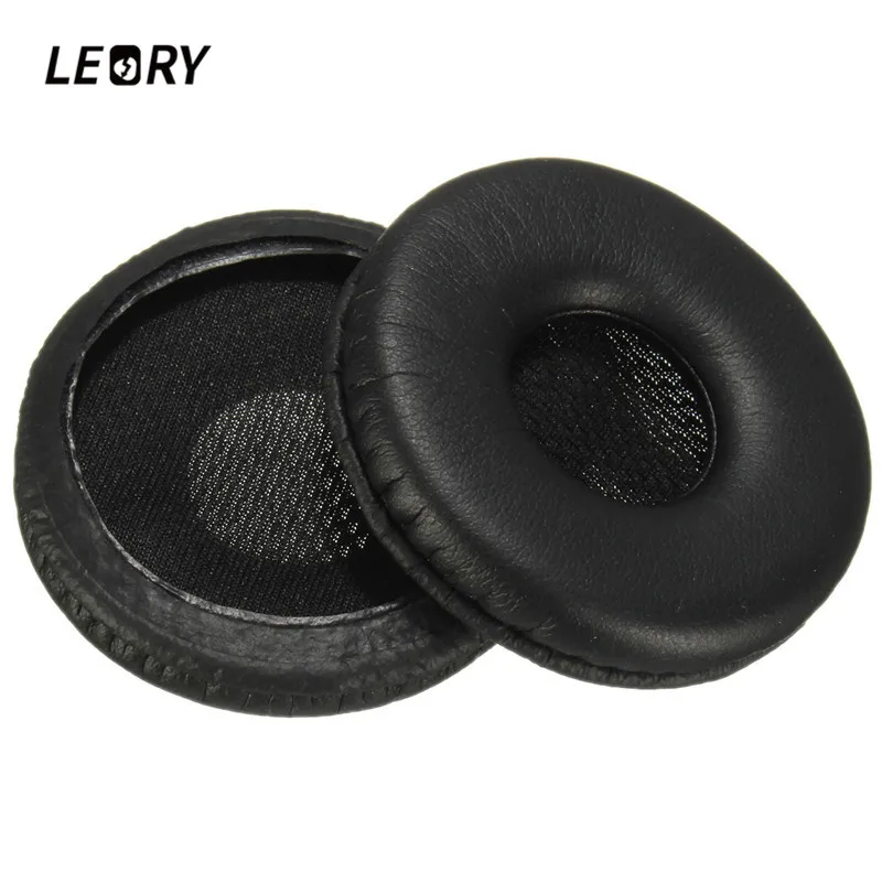 

LEORY 1 Pair Upgraded Replacement Ear Cushion Pads Earpads for KOSS for Porta Pro Headphone Black Leather Headphone Cover