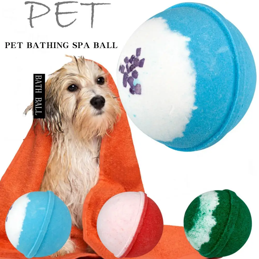 

Pet Bath Ball Cat Dog Cleaning Tool SPA Bathing Cleaner Washing Puff Acid Sterilization Effervescent Pet Skin Care Shampoo Ball