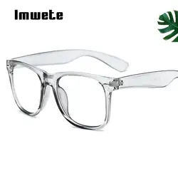 Imwete классический Для мужчин с защитой от синего света, очки с оправой Для женщин прозрачные линзы, очки рамки женские Карамельный Цвет