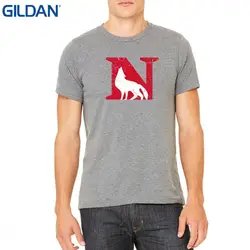 2019 Новое поступление мужская мода Newberry college Wolves Distressed Logo серая футболка (маленькая)