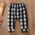 Pudcoco Boy Pants 1Y-6Y Fashion Toddler Kids Boys Клетчатые нижние брюки Трусики Шаровары Брюки Повседневные