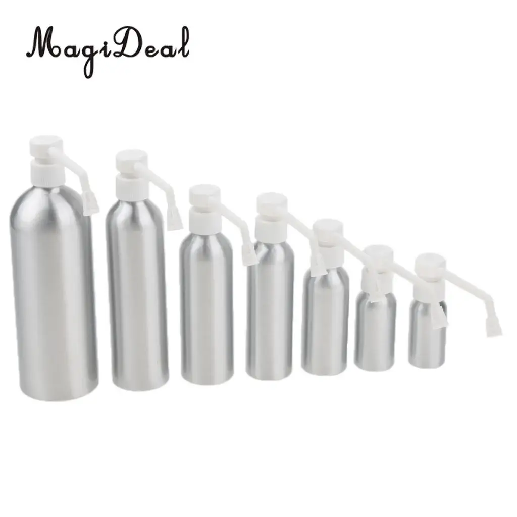 

Travel Aluminum Metal Refillable Empty Spray Bottles For Cosmetic Makeup 30ml 50ml 100ml 120ml 150ml 250ml 500ml