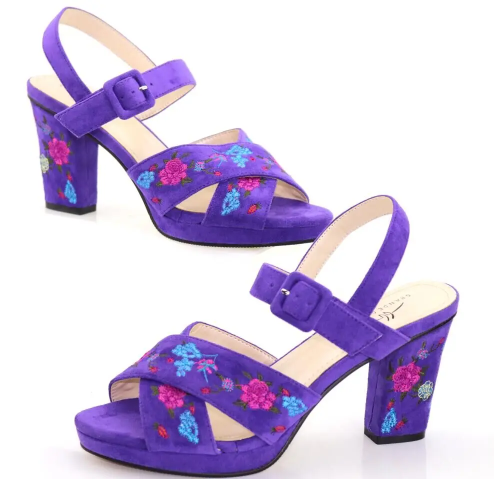 

2018 Italy shining rhinestone high quality women pumps without clutch bag possible matching in set large size lady summer shoes