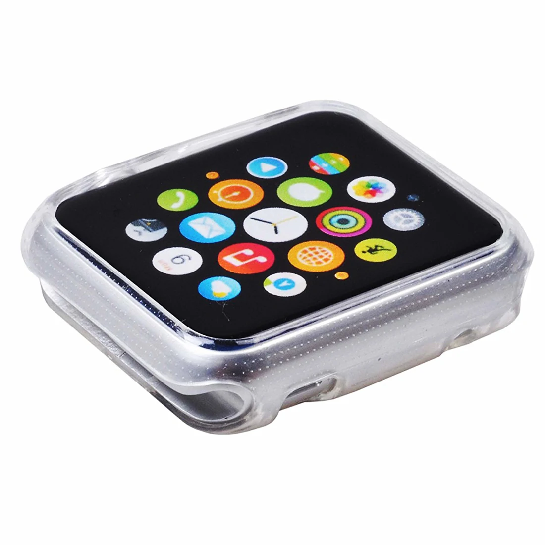 Прозрачный чехол для часов TUP мягкий Apple Watch 42 мм тонкий из ТПУ защитный