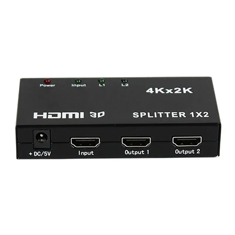 3 порты и разъёмы Переключатель HDMI металлический корпус 1080 P 4 к 2 Ultra Clear 3D визуальные эффекты Switcher HDMI адаптер разъем АС