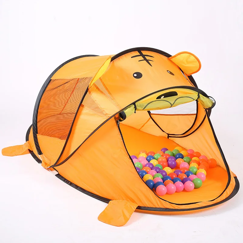 

Cartoon Animal Kids Infant Tulle Tent Outdoor Play House Pop Up Toy Tents Fun