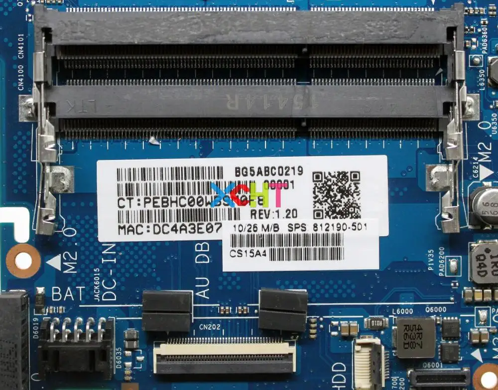 for HP ENVY 15-Q370CA 15T-Q300 812190-501 812190-601 w i7-4722HQ CPU HM87 950M/4GB Laptop Motherboa