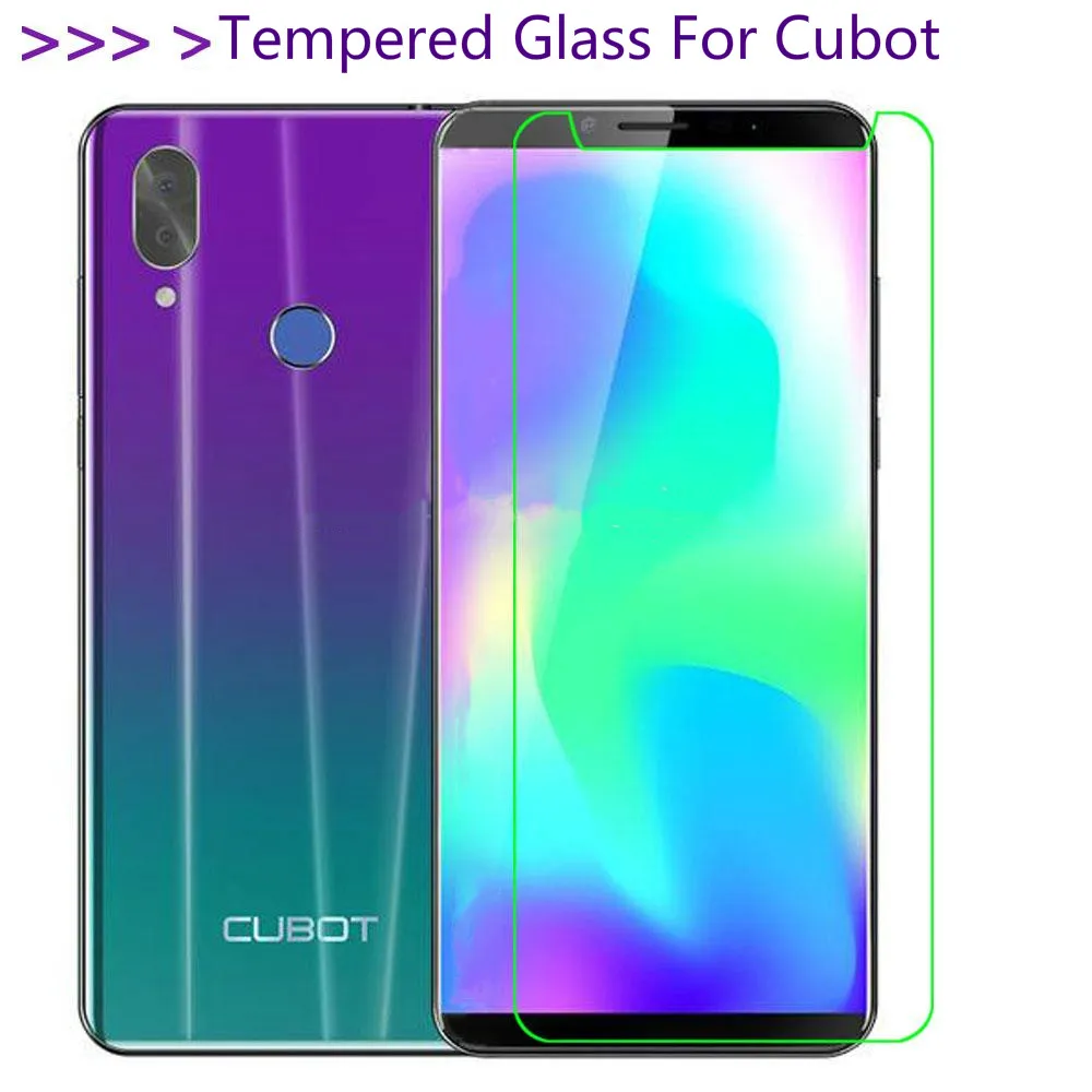 

Tempered Glass for Cubot J7 J5 A5 J3Pro P20 X18 Plus X9 R9 Power Manito Note S Dinosaur Magic Front Screen Protector Phone Film