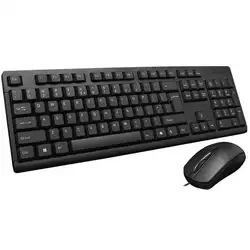 Проводная клавиатура мышь бизнес-клавиатура мышь USB клавиатура USB Мышь ABS материал