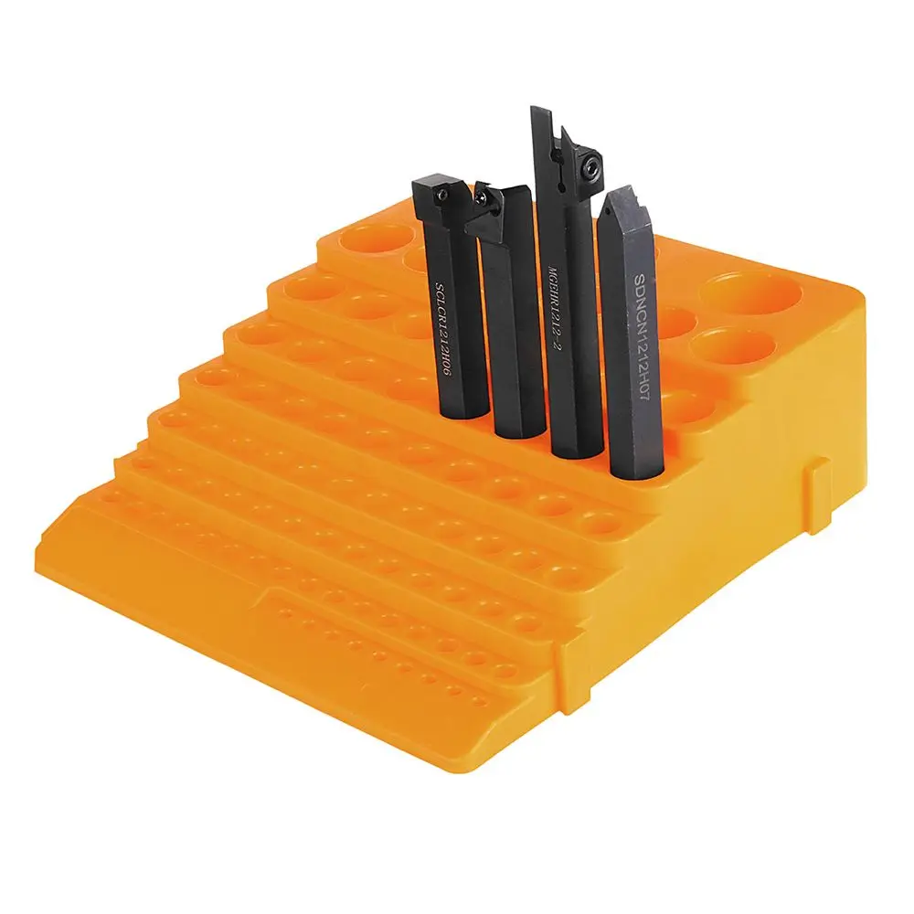 

Milling Cutter Storage Box Tool Accessories CNC Tool Holder Reamer Drill Bit Storage Tool