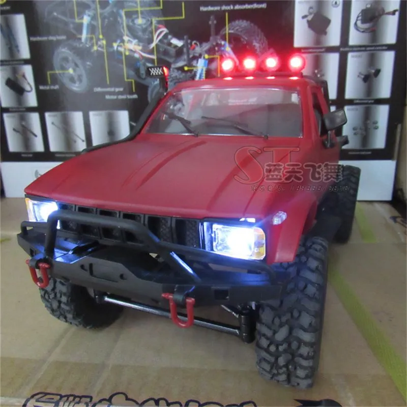 WPL C24 1/16 Head RC Car LED Light W/WO Seat Vehicle Toy запасная часть для высокоскоростного