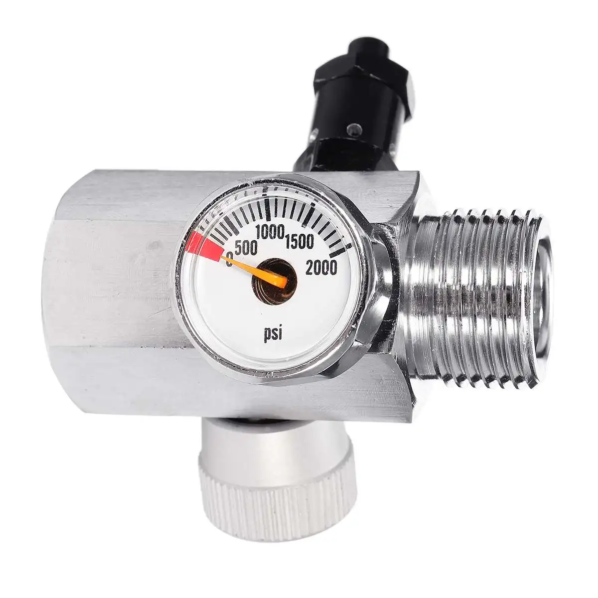 Homebrew CO2 Cylinder Refill Adapter Aquarium Fish Tank CO2 Regulator